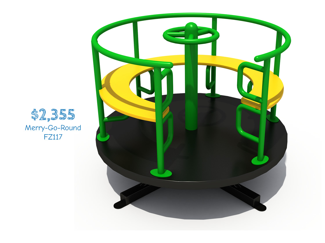 Kidz at Play - Merry-Go-Round FZ116: $2,355