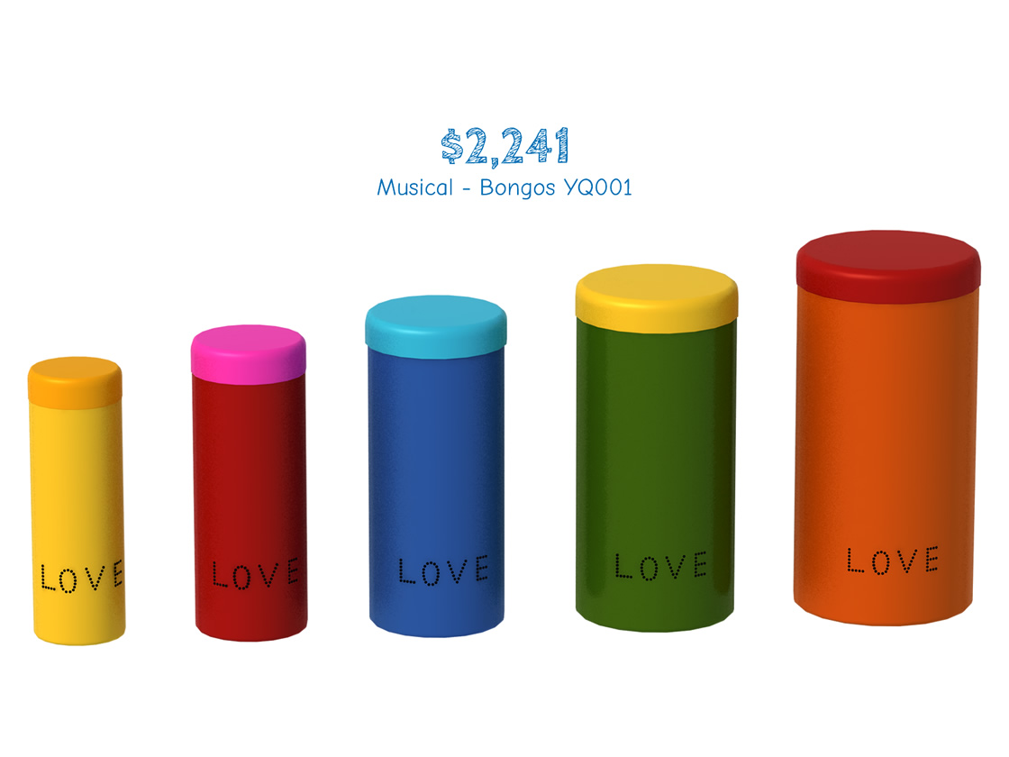 Kidz at Play - Bongos YQ001: $2,241